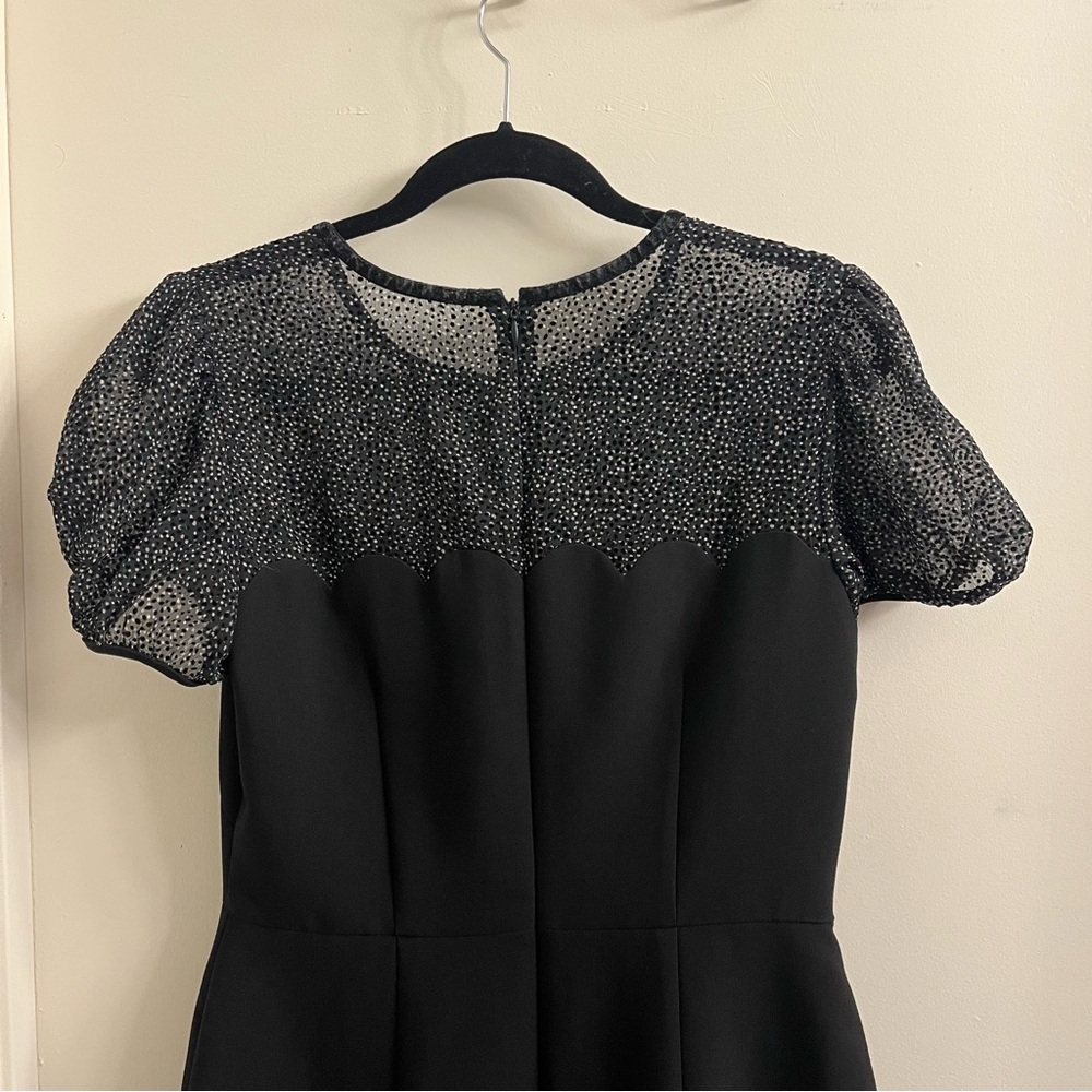 Gal Meets Glam Rhiannon Black Mini Dress Size US 6 - Picture 7 of 12